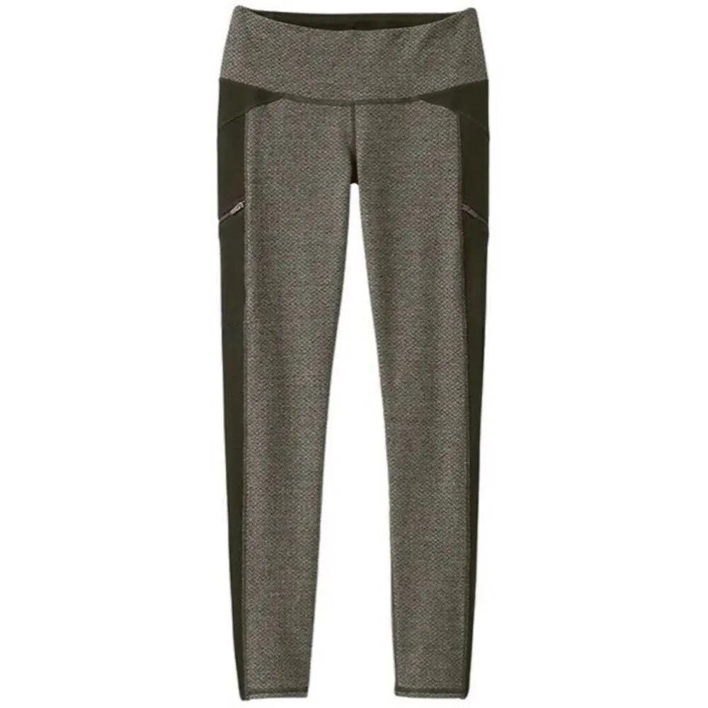 Athleta Criss Cross Drifter Tights size Medium